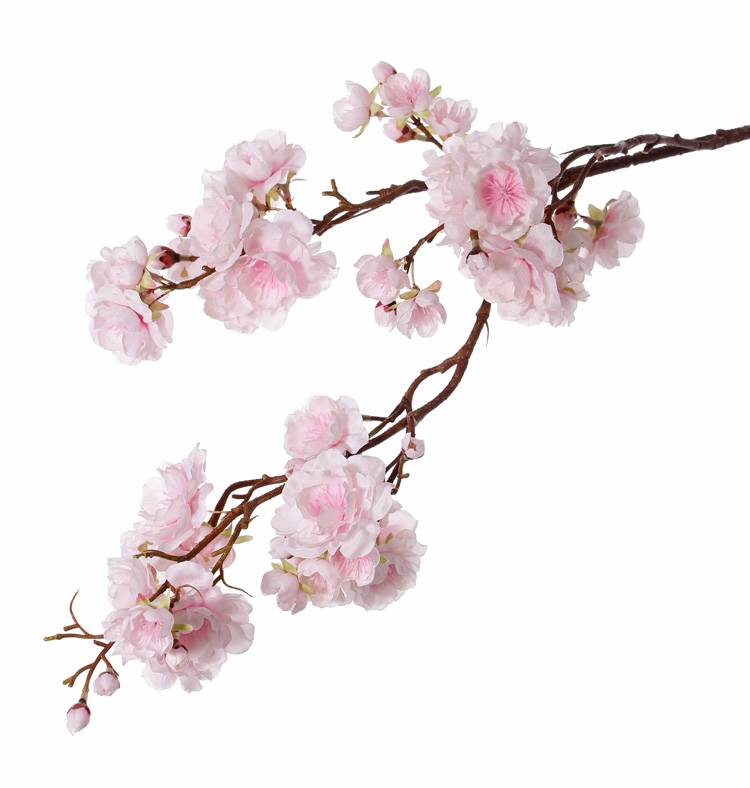 Acheter des Branche de fleurs de cerisier japonais en tissu RUKIA, rose,  90cm
