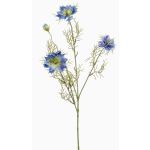 Branche décorative de nigelle JENNIE, bleu, 70cm