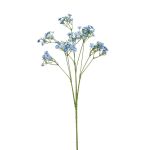 Gypsophile artificiel LITAGO, bleu, 70cm, Ø1,5cm