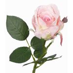 Rose en soie VRONI, rose, 30cm, Ø6cm
