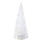 Sapin décoratif DOROTEO en plastique, LEDs changement de couleur, 23,5cm, Ø10,5cm