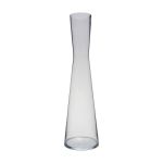 Vase décoratif étroit SYRMA en verre, transparent, 40cm, Ø10cm