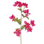 Branche de bougainvillier artificielle NAJEM avec fleurs, rose fuchsia, 80cm