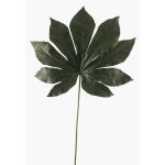 Feuille d'Aralia synthétique FARIS, vert, 55cm