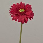 Fleur artificielle Gerbera QIUDONG, rouge, 50cm