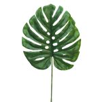 Feuille artificielle de Philodendron Monstera Deliciosa JIAYAN, 45cm