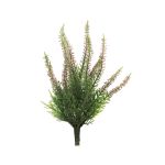 Fleur artificielle bruyère LANQIU sur piquet, rose, 25cm