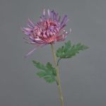Fleur décorative Chrysanthème YASULI, violet, 70cm