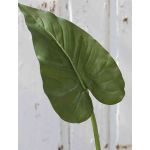 Feuille artificielle de Zantedeschia YELLA, verte, 85cm