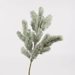 Branche de sapin en plastique THOMAS, enneigé, 55cm