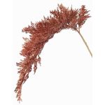 Branche de sorgho artificielle BOTTO avec épis, rouge-brun, 95cm