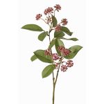 Branche de cornouiller artificielle PANGO avec bourgeons, vieux rose, 70cm, Ø7cm