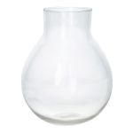Glasvase MADELEINE, transparent, 19,5cm, Ø16cm