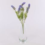Lavande en plastique ALEENA sur piquet, lilas, 35cm