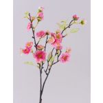 Branche de fleurs de cerisier artificielle SOEY, rose-fuchsia, 45cm, Ø2-4,5cm