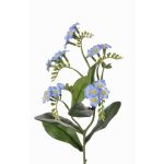Myosotis artificiel ESTHER, bleu, 35cm, Ø1,5cm