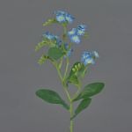 Myosotis artificiel ESTHER, bleu clair, 35cm, Ø2cm