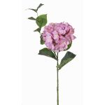 Hortensia artificiel ASUKA, lilas, 80cm, Ø15cm