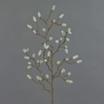 Branche de magnolia synthétique KOTORI, blanc, 75cm