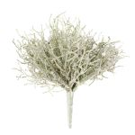 Leucophyta artificiel VALTON, sur piquet, blanc, 25cm