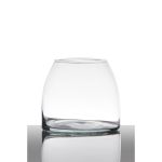 Photophore en verre AURELIO, transparent, 12cm, Ø9cm