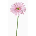 Gerbera en tissu HELLI, rose, 65cm, Ø12cm