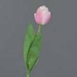 Tulipe artificielle ROMANA, rose, 45cm, Ø6cm
