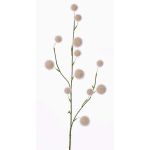 Ail ornemental artificiel EMRAH, crème, 80cm, Ø3-4,5cm