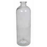 Vase bouteille en verre transparent URSULA, 33cm, Ø11cm
