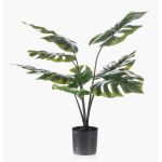 Philodendron Monstera Deliciosa en plastique TREA, 60cm