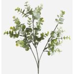 Branche d'eucalyptus artificiel GIV, vert-gris, 65cm