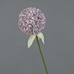 Allium artificiel DURBAN, violet clair, 70cm