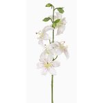 Lys tigré artificiel ASHANTI, blanc, 65cm, Ø8cm