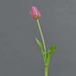 Tulipe artificielle LONA, lilas-vert, 45cm, Ø4cm
