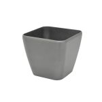 Cache-pot RANCA, crossdoor, anthracite, 36,5x36,5x32,5cm