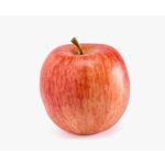 Fruit artificiel Pomme AMENDO, rouge-orange, 8cm
