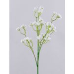Fleur de gypsophile artificielle CECILIA, blanche, 70 cm, Ø 1 cm