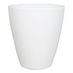 Vase décoratif TEHERAN PALAST en céramique, blanc, 17cm, Ø13,5cm