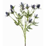 Branche d'eryngium artificielle CUACOS, bleu, 70cm