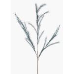 Branche artificielle Panicules de stipa YECORA, bleu, 130cm