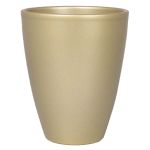 Vase décoratif TEHERAN PALAST, céramique, or mat, 17cm, Ø13,5cm