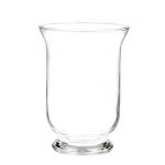 Photophore en verre LEA AIR, transparent, 19,5cm, Ø13,7cm