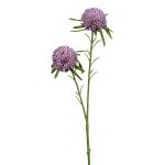 Branche artificielle Dahlia pompon SNURK, lilas, 45cm