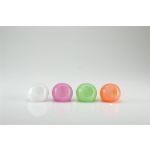 Verre à bougie ROLDAN, boule, pêche, 8cm, Ø9cm
