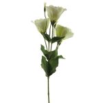 Faux Lisianthus ALARONA, crème, 55cm