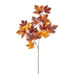 Branche d'érable artificielle SNORVE, orange-brun, 90cm