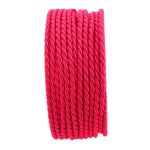 Cordon NICOLETTE, rouge, 25m, 4mm