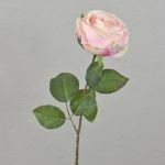Rose artificielle FINAKAS, rose, 65cm, Ø9cm