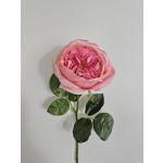Rose künstlich GINAKAL, rosa, 65cm