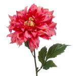 Dahlia décoratif NATSU, fuchsia-rose, 60cm, Ø17cm